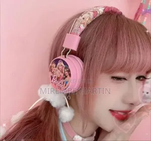 1 Piece of Bluetooth Headphones Marvel Barbie Wireless Headphones