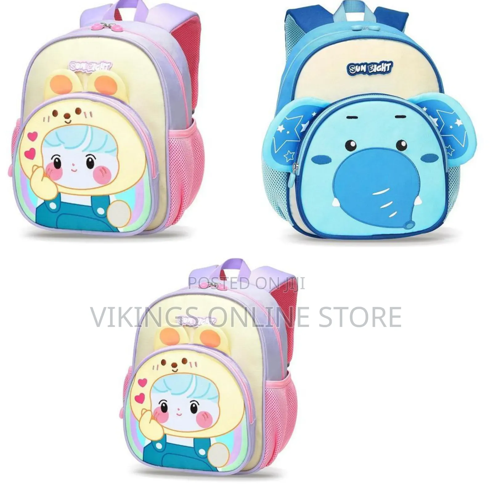 Children's Backpack Girls Boys Waterproof Backpack Children With Chest