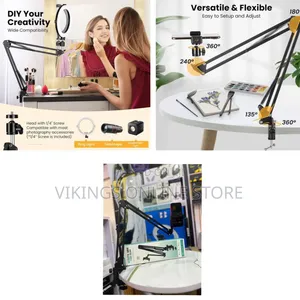 KAKUSIGA KSC-1746 CHANGBI Series Robotic Arm Phone Holder Overhead