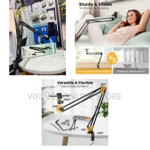 KAKUSIGA KSC-1746 CHANGBI Series Robotic Arm Phone Holder Overhead