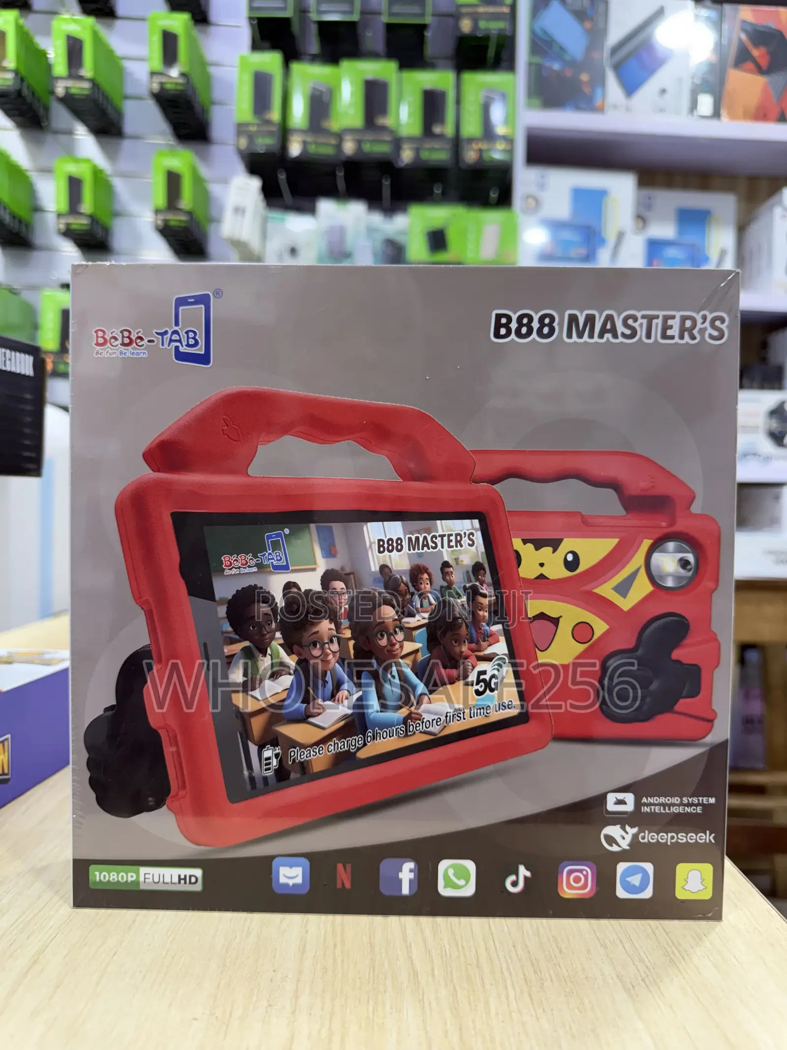 New Bebe B88 Master 256 GB Red