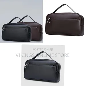 Men's Clutch Bag, Handbag, Business Trip, Casual, Leather BagStylis