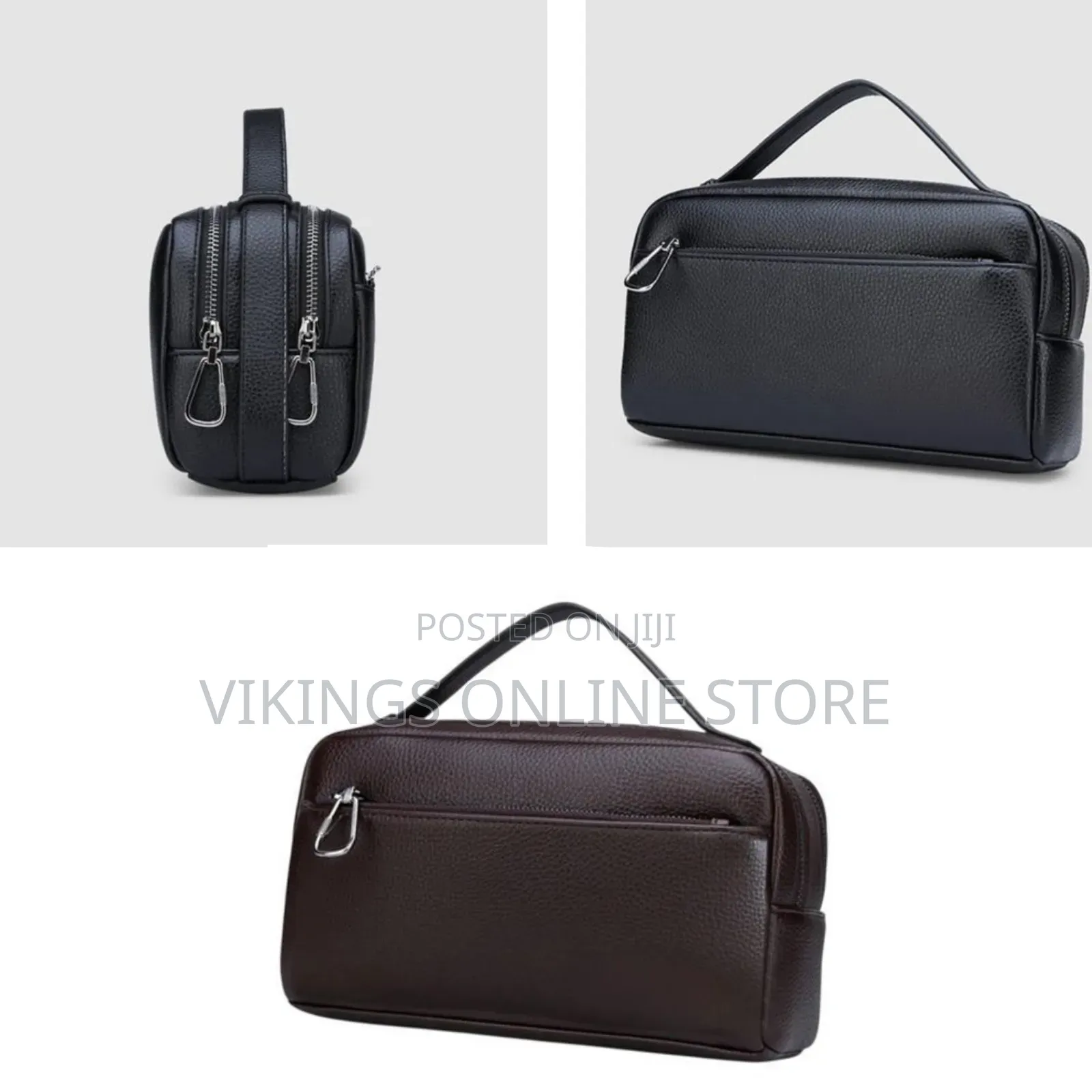 Men's Clutch Bag, Handbag, Business Trip, Casual, Leather BagStylis
