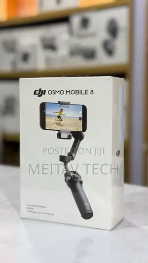 DJI Osmo Mobile 8, a 3-Axis Smartphone Stabilizer