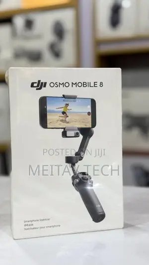 DJI Osmo Mobile 8, a 3-Axis Smartphone Stabilizer
