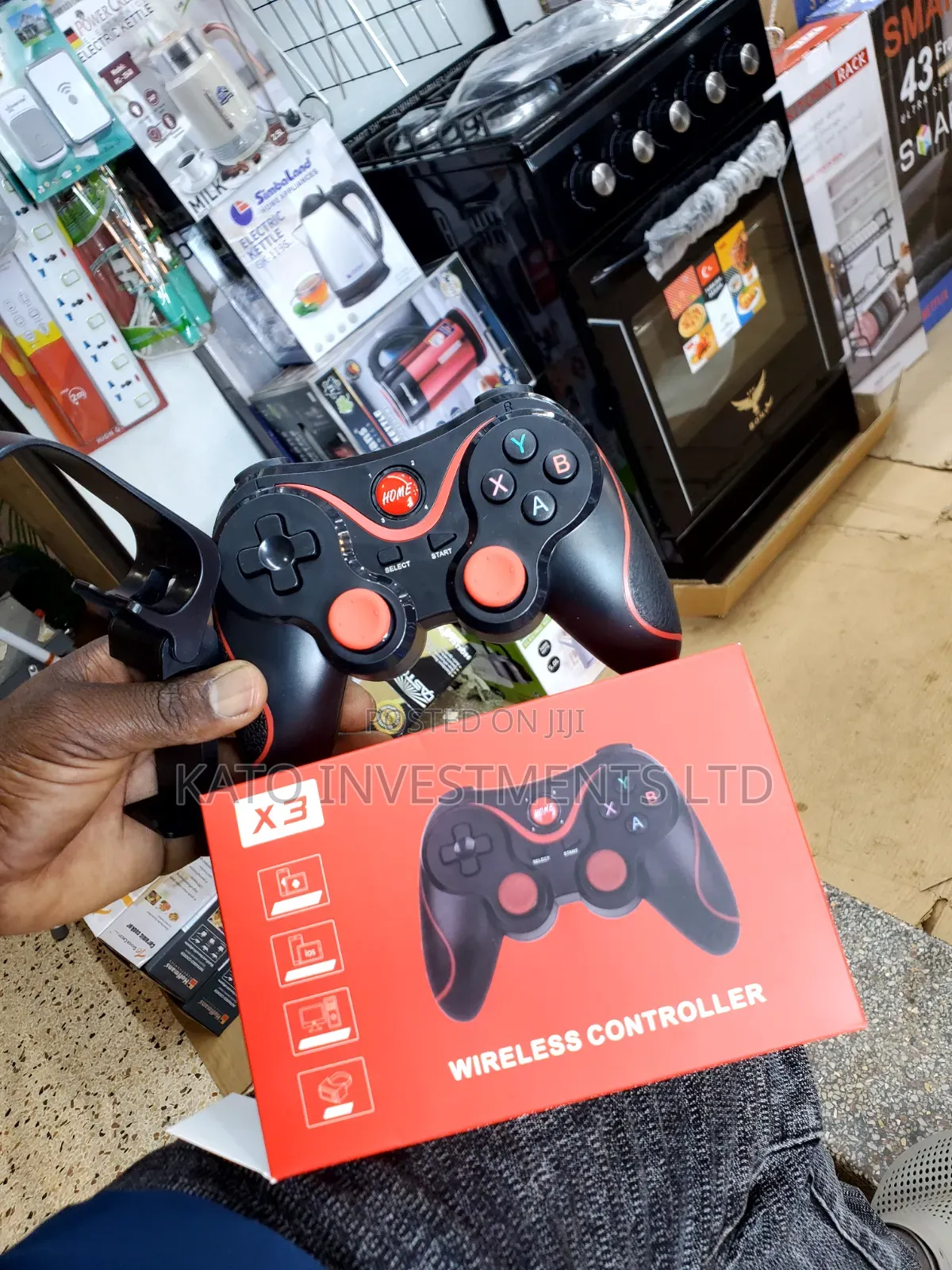 iPhone/ Android/Laptop/ iPad Bluetooth Game Pad
