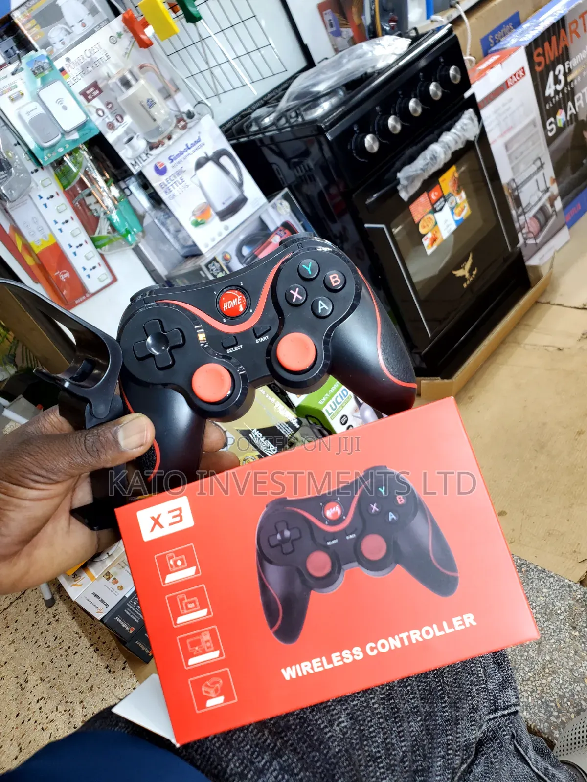 iPhone/ Android/Laptop/ iPad Bluetooth Game Pad