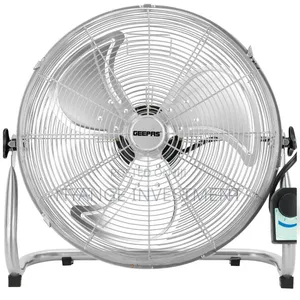 Geepas GF21196 18-Inch Industrial Metal Floor Fan.