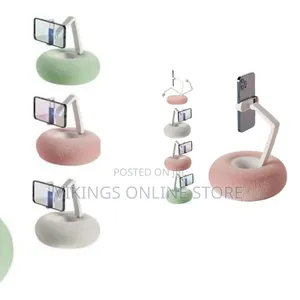 360° Highly Adjustable Kindle Holder With Snack Bowl, Pillow Stand