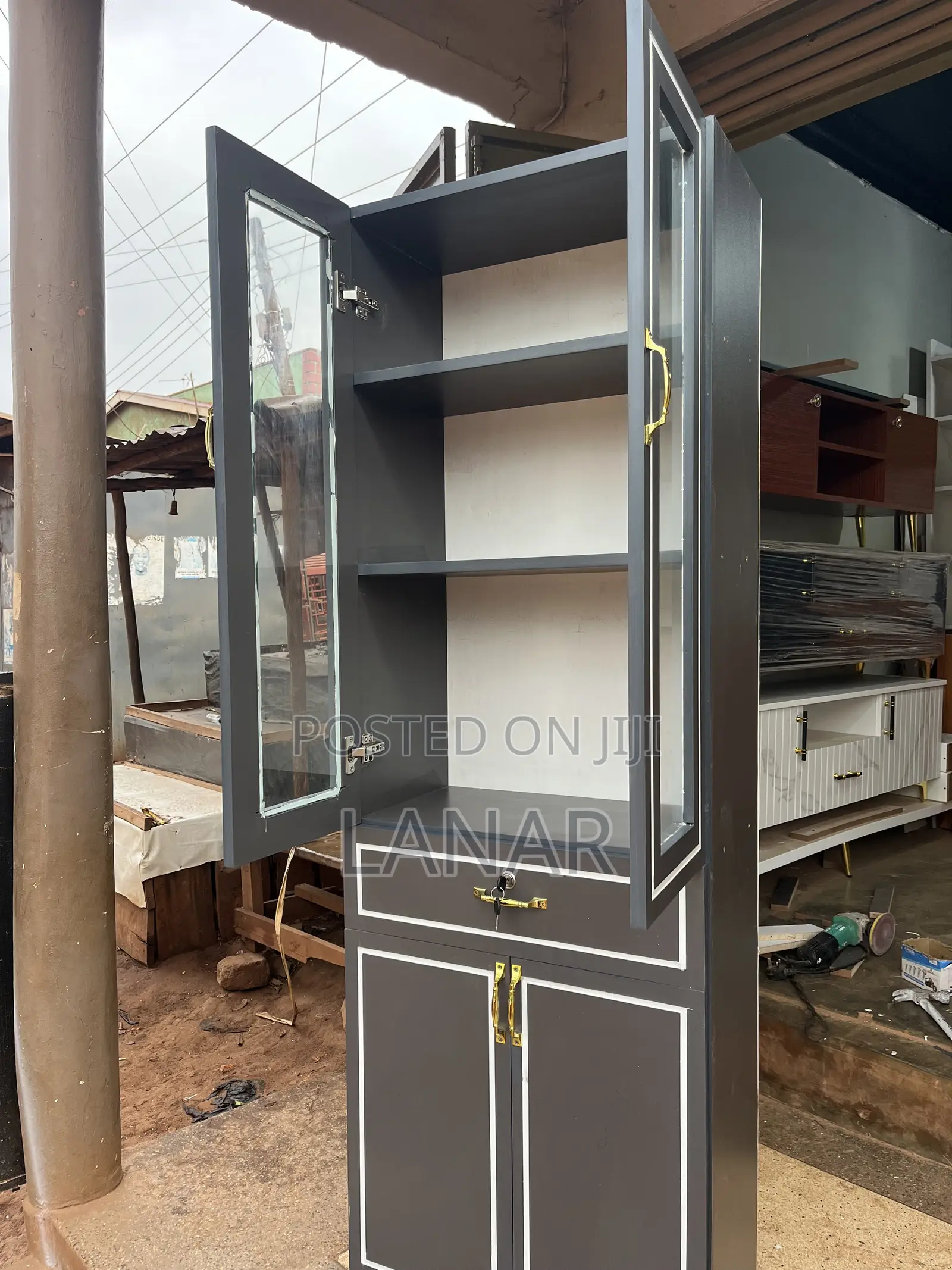 Sideboard Gray White