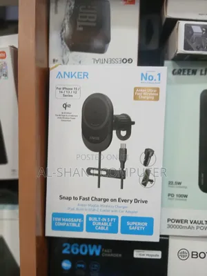 Anker Wireless Car Phone With Type-C Cable