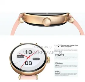Kieslect Pura AMOLED Ultra-Clear Screen Lady Double Strap Smart Watc