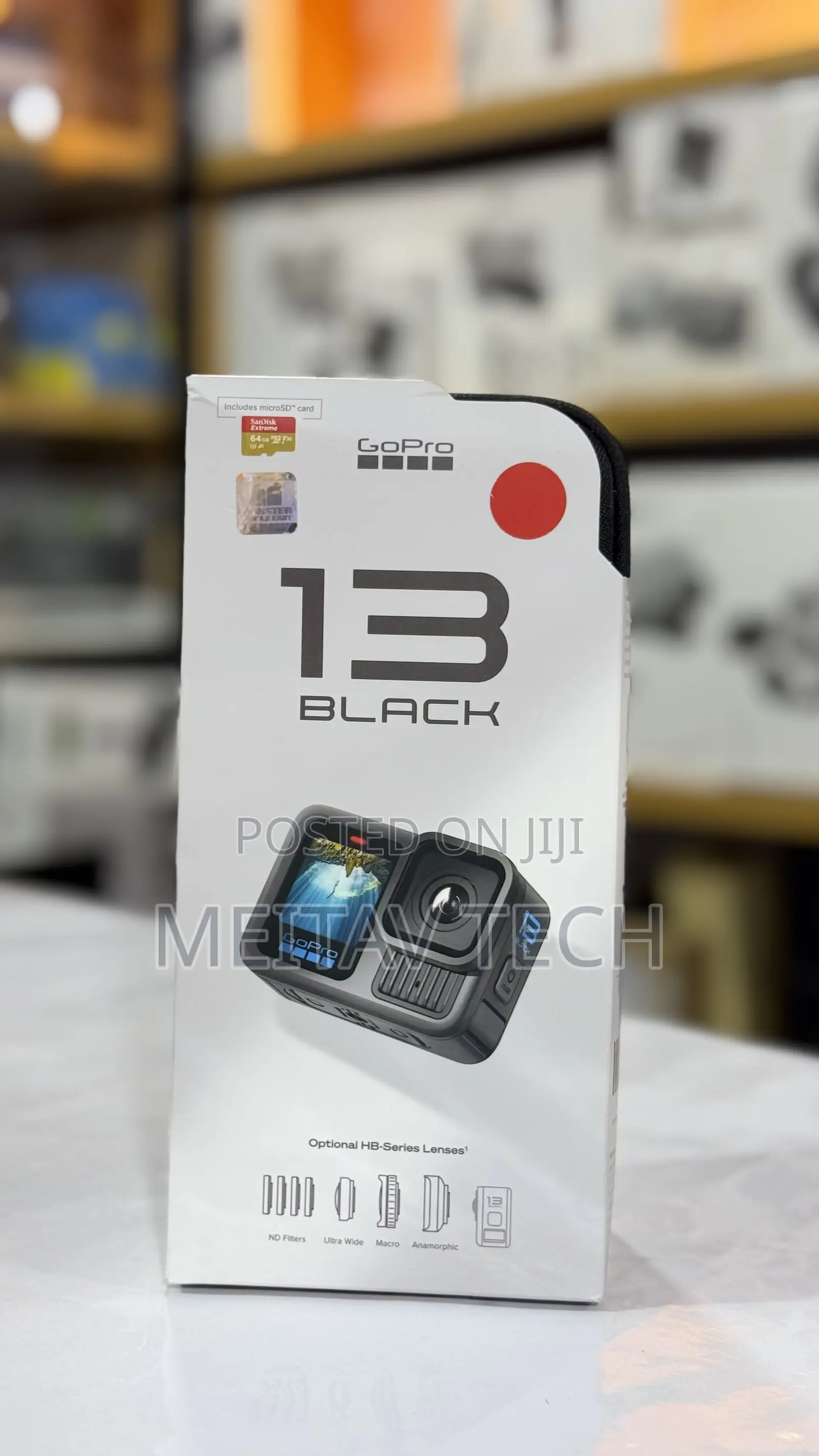 Gopro Hero 13 Black Action Camera With Hb Series Lenses