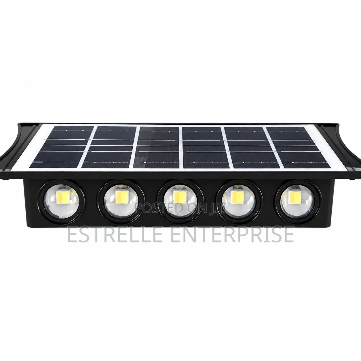 30W Solar LED Wall Lamp With Motion Sensor Wide Lighting Area