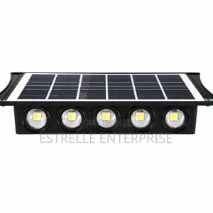 30W Solar LED Wall Lamp With Motion Sensor Wide Lighting Area