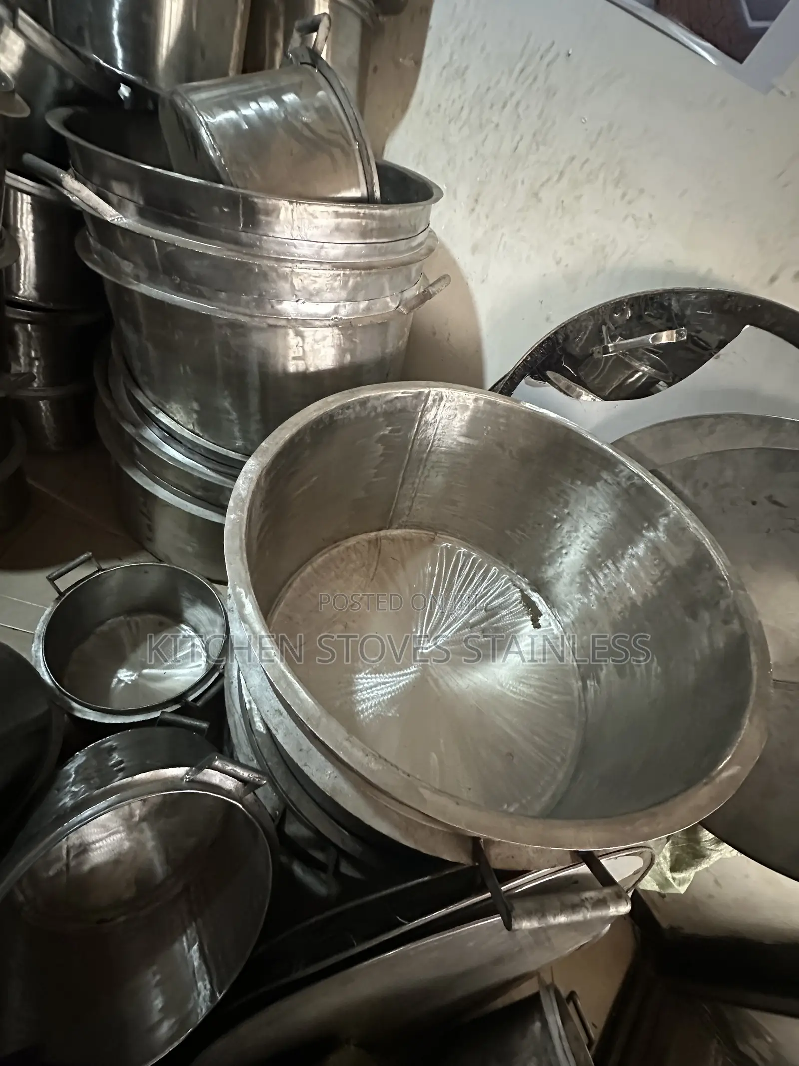 New Commercial Stainless Steel Saucepan
