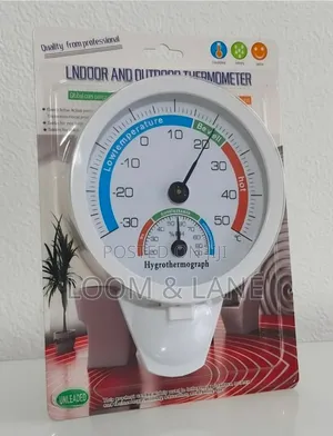 Analog Indoor/Outdoor Thermometer and Hygrometer