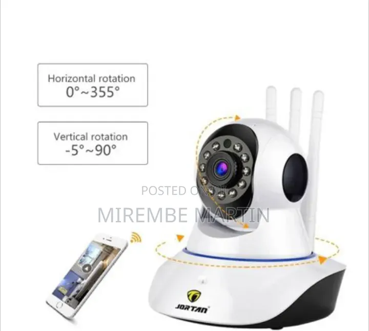 Camera IP 3 Antenna 3 Antenna Rotate Up and Down 90° About 355° Home