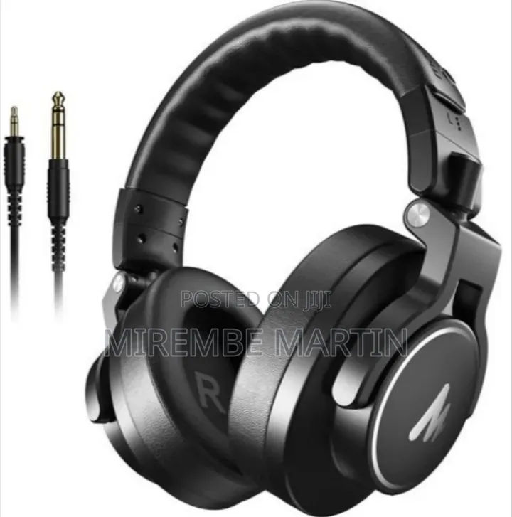 MAONO Studio Monitor Mixing DJ Headphones, 50mm Driver