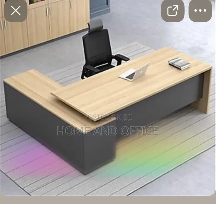 White Oak Ceo Office Desk Executive