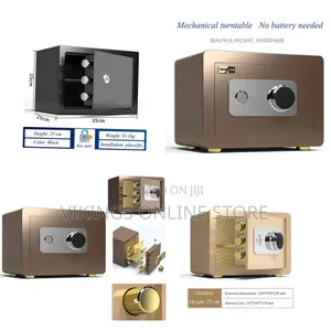 Steel Safety Safe Box Mechanical Safe Household Small Safe Anti-Theft