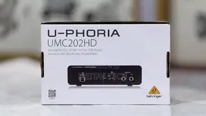 Behringer U-Phoria UMC202HD Audio Interface.