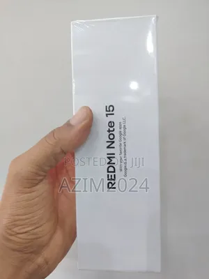 New Xiaomi Redmi Note 15 256 GB Black