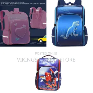 2 in 1 Cartoon Student Bag for Kids Orthopaedic Lightweight Picnic