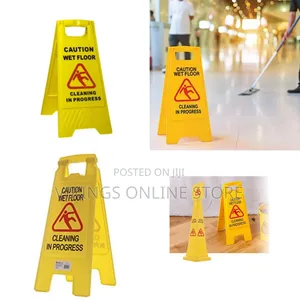 Non-Slip a-Frame Caution Sign Board Wet Floor and Work in Progress