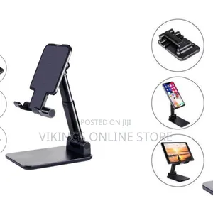 Phone Stand for Desk, Foldable Portable Cell Phone Holder Stand