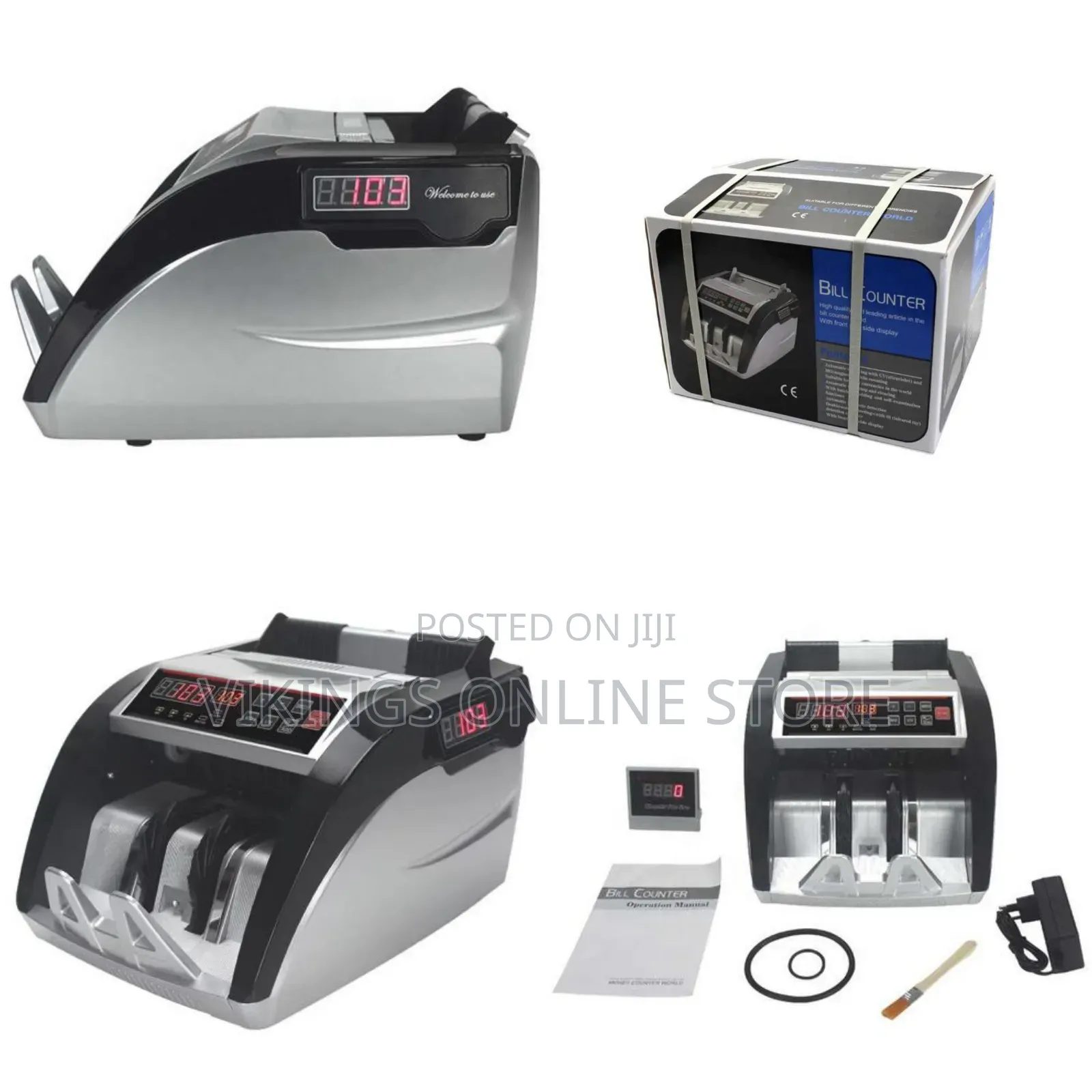 5800C Money Counter With Rechargeable Lithium Battery UV/MG/IR