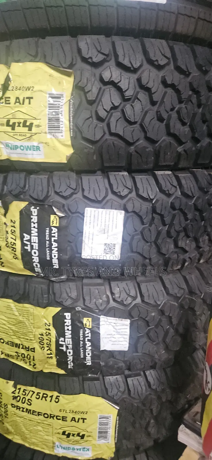 Brand New All Terrain Tyres 215/75r15 Atlander