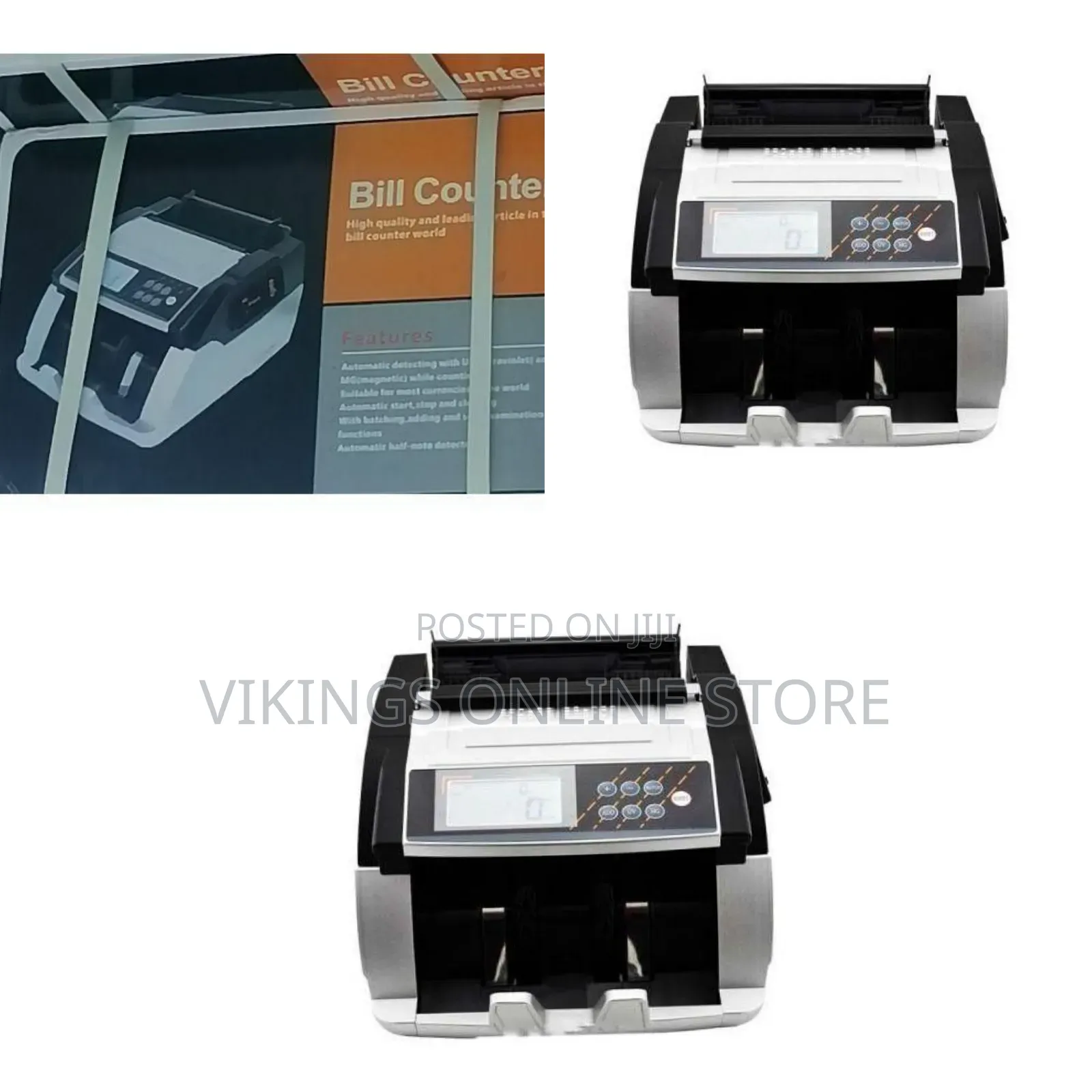 Multiple Currencies Money Counter With Car Rechargeable Battery