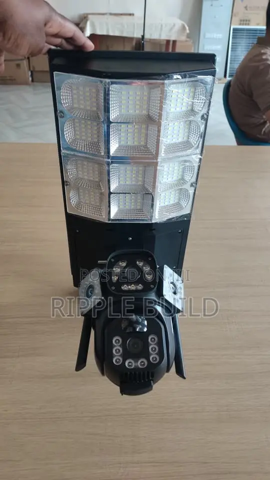 4G Solar Street Light With PTZ SIM Camera IP65