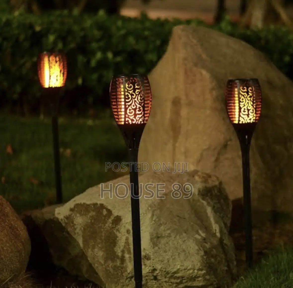 Outdoor Solar Torch Lights