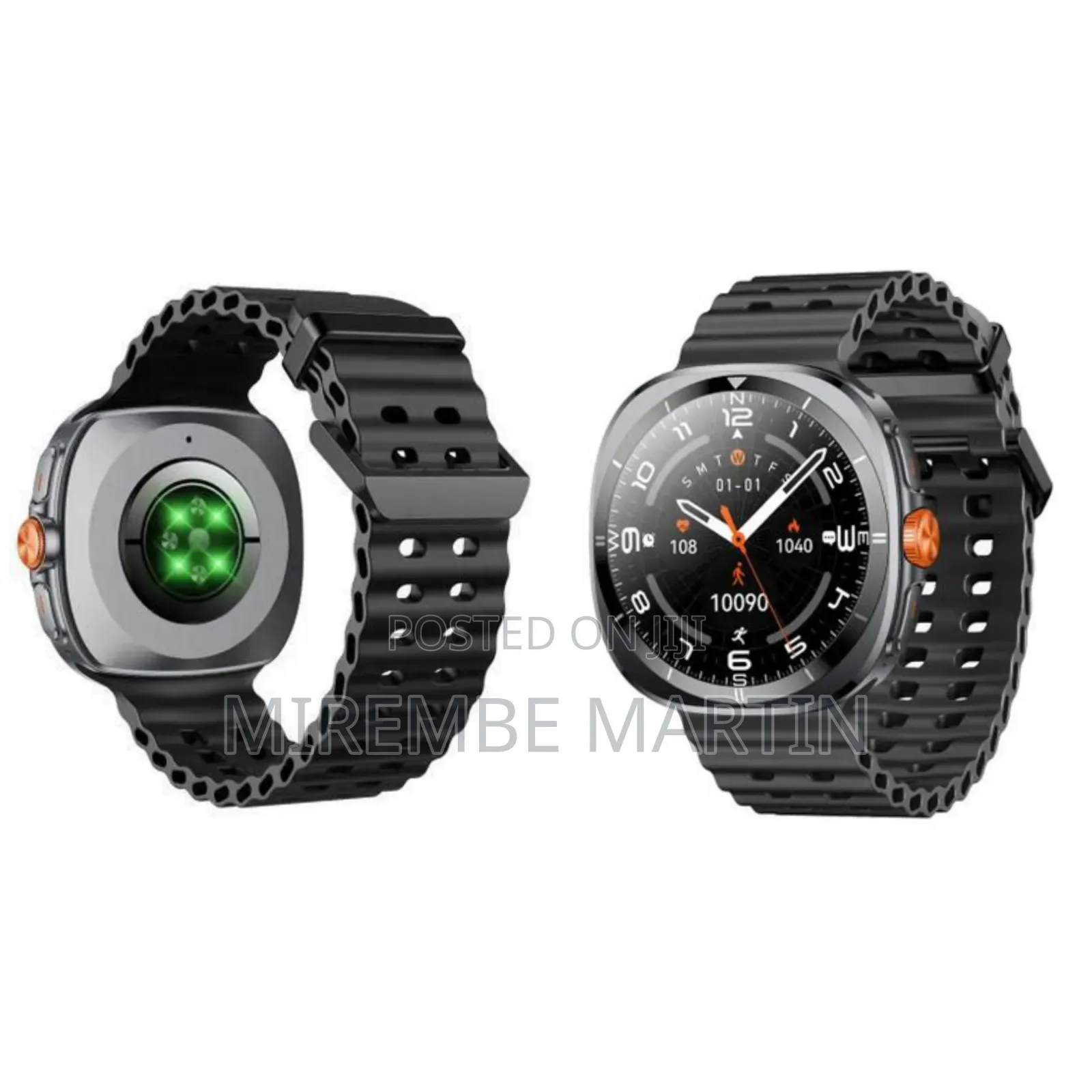 Green Lion Amoled Display 3 Button Design High -Fidelity BT Calling