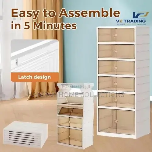 Foldable Shoe Storage Boxes