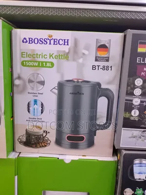 1.8L BossTech Fast Boiling Electric Kettle