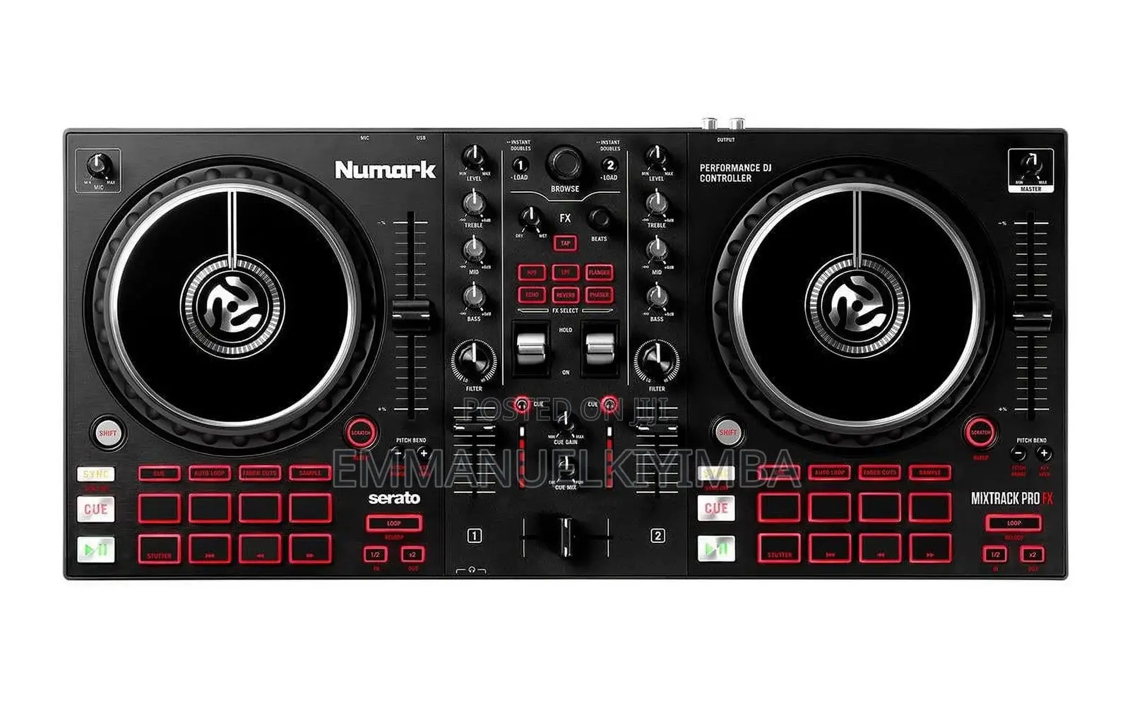 Numark Mixtrack Pro FX DJ Controller.