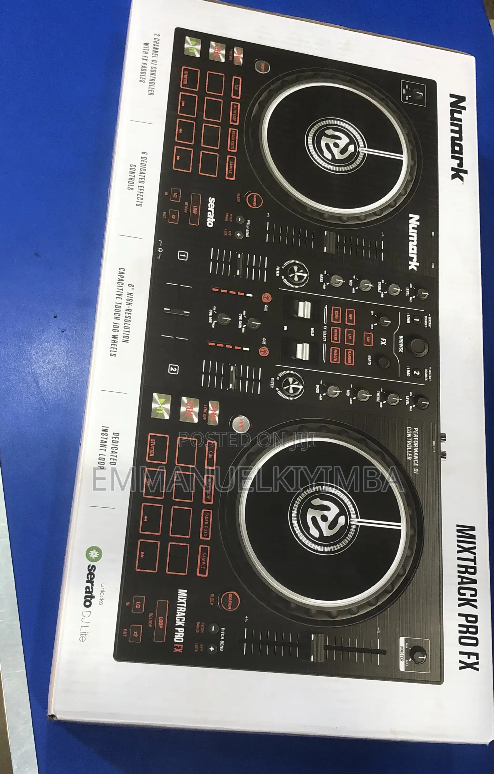 Numark Mixtrack Pro FX DJ Controller.