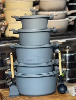 Cooking Pans Donnor Granite Cookware Set