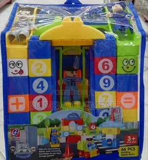 Kids Police Puzzle Building Blocks Series