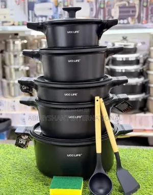 Non-Stick Granite Cookware Set/ Multiple Pots Cook Pans