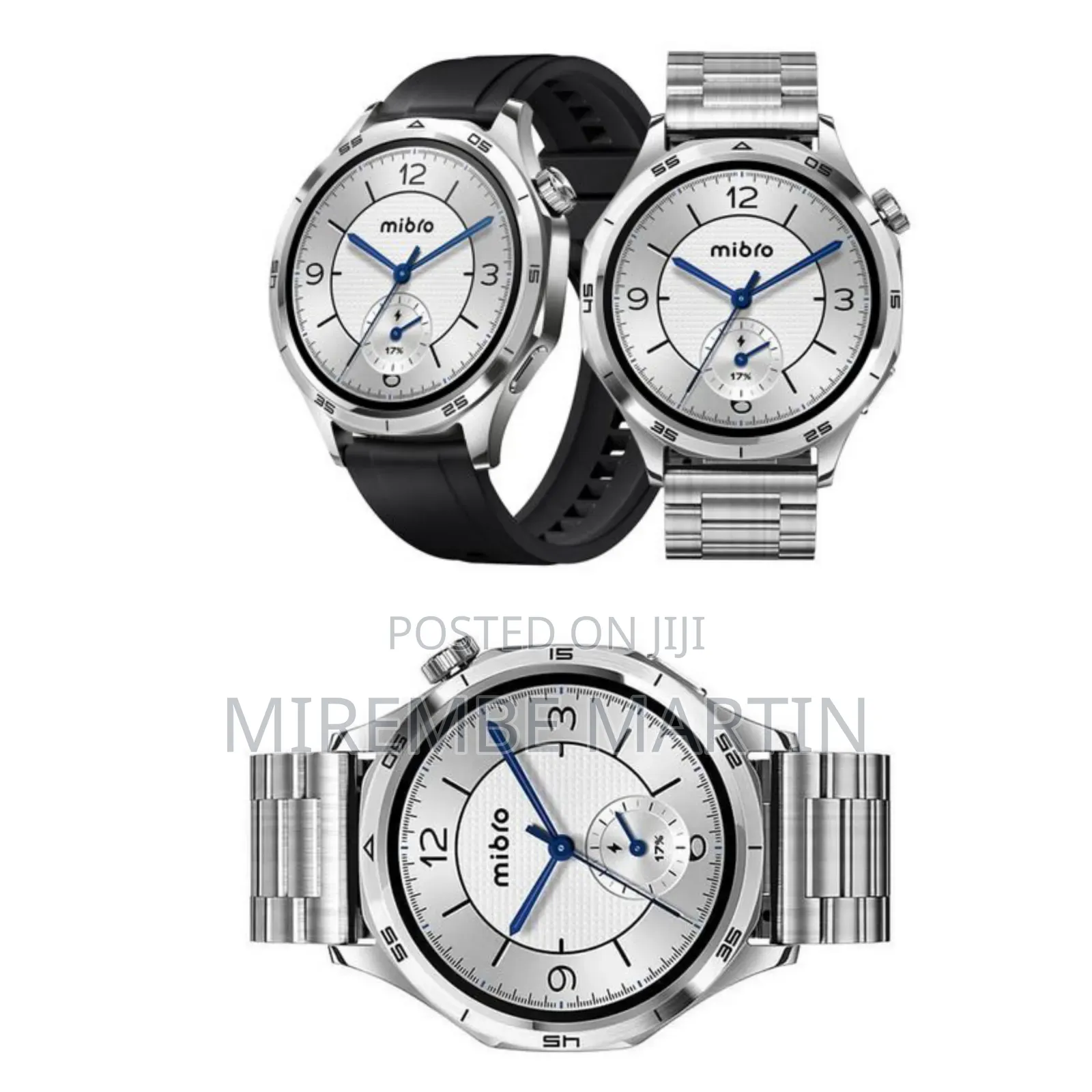 HAINOTEKO Dual-Strap Mibro Watch GT AMOLED Display Smartwatch 1.43-