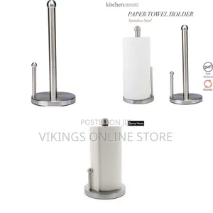 Kitchen Details Kitchen Towel Holder Freestanding Weighted Base Holds