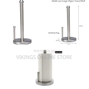 Kitchen Details Kitchen Towel Holder Freestanding Weighted Base Holds