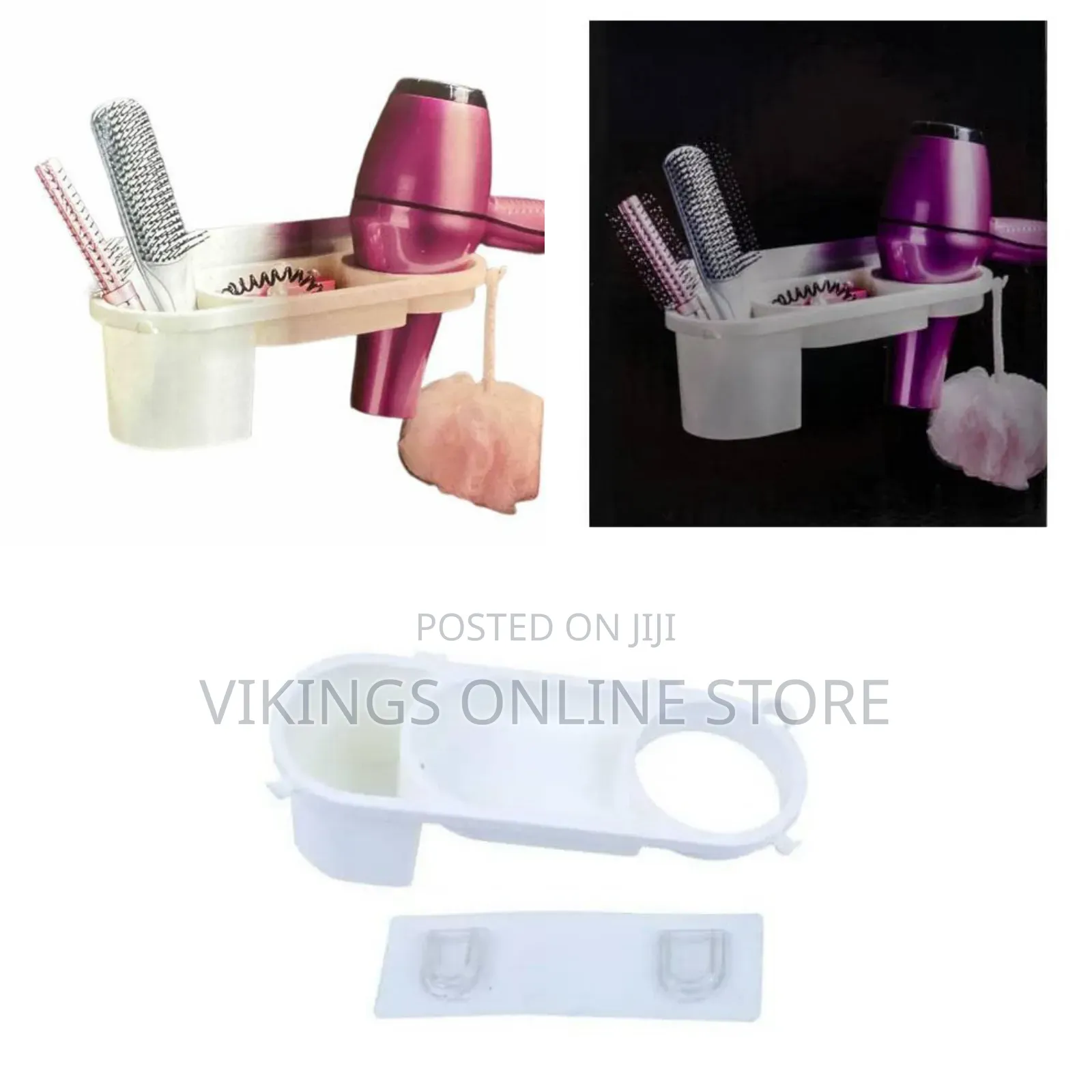 Hair Dryer Holder, Hair Tool Organizer, Stainless Steel Blow Dryer