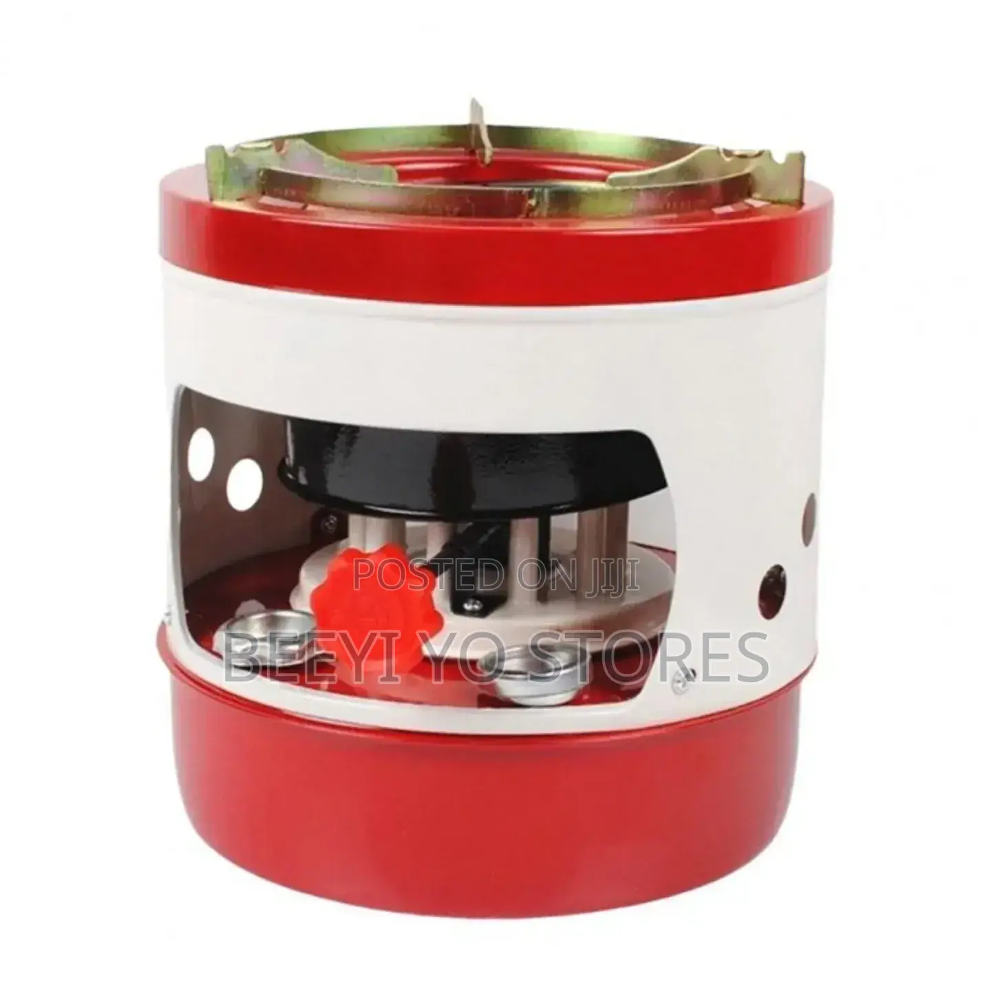 Portable Round Kerosene Wick Stove.