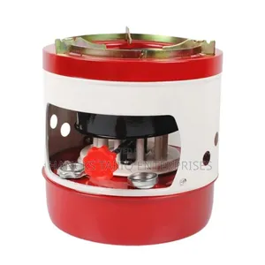 Portable Round Kerosene Wick Stove.