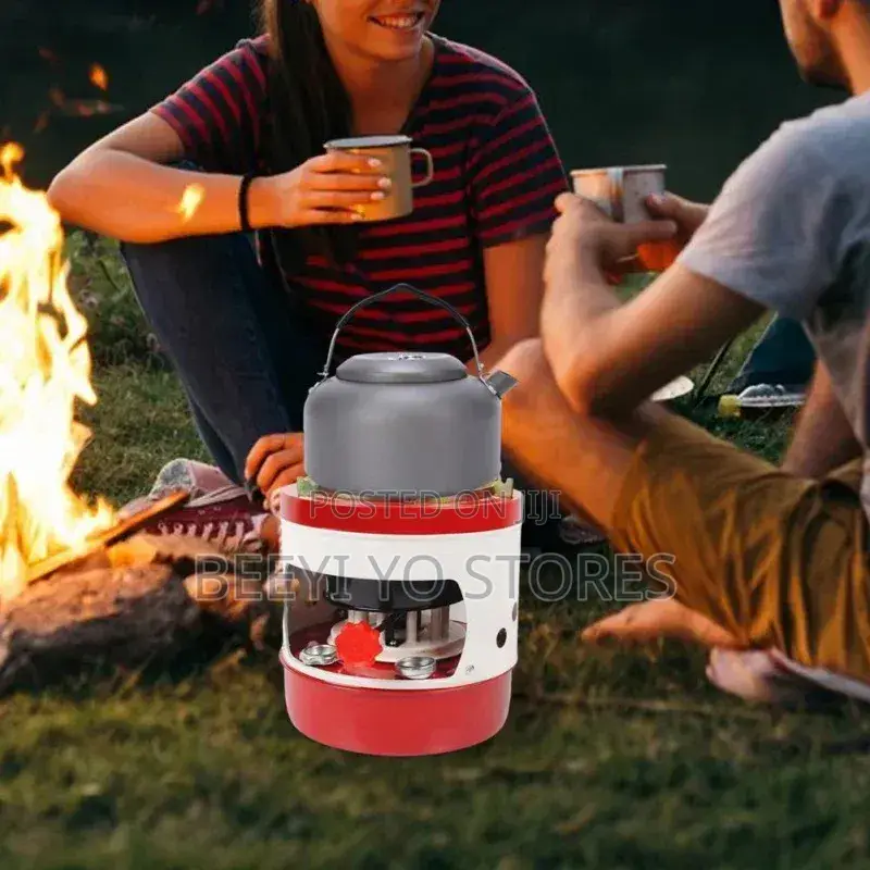 Portable Round Kerosene Wick Stove.